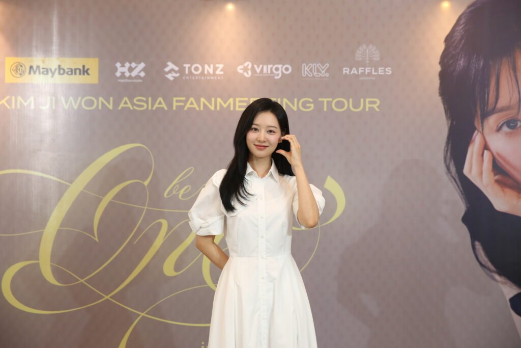 Kim Jiwon in Jakarta press conference